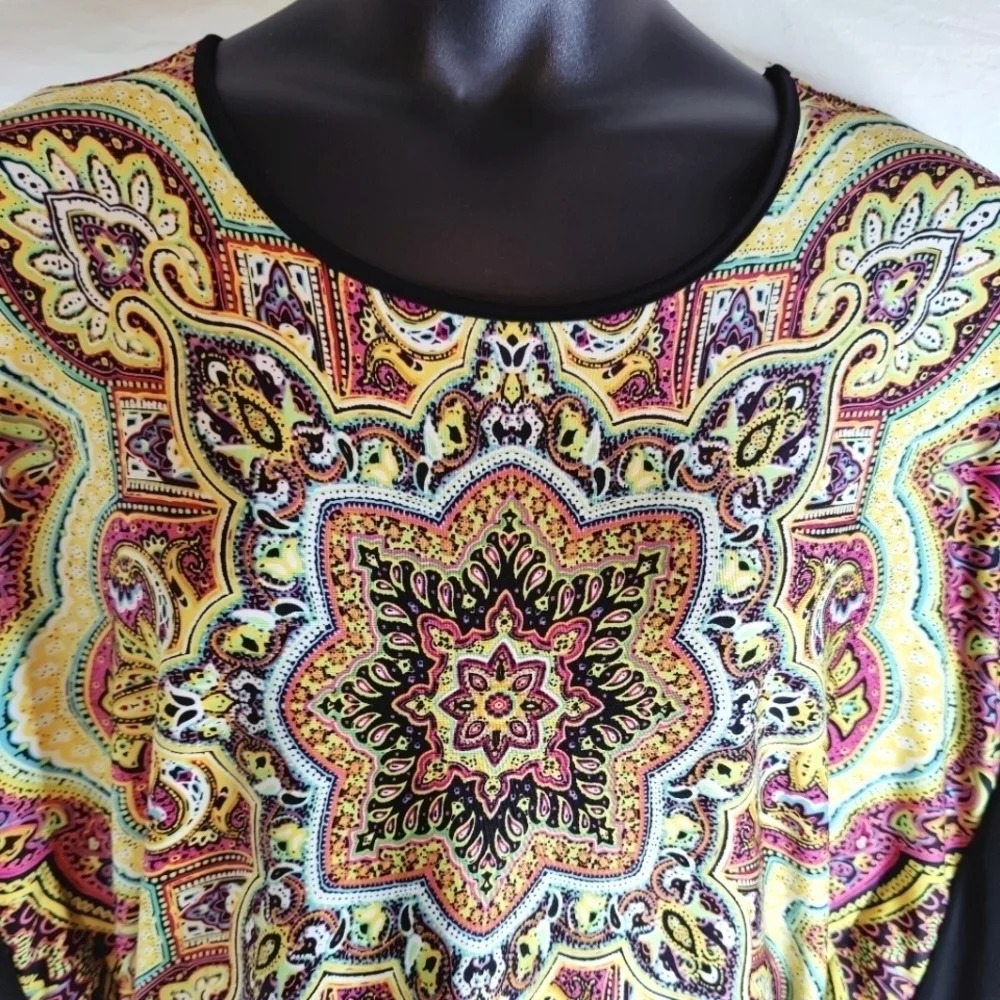 Pretty Kimono Blouse EUC ❤️👘 - Picture 3 of 8